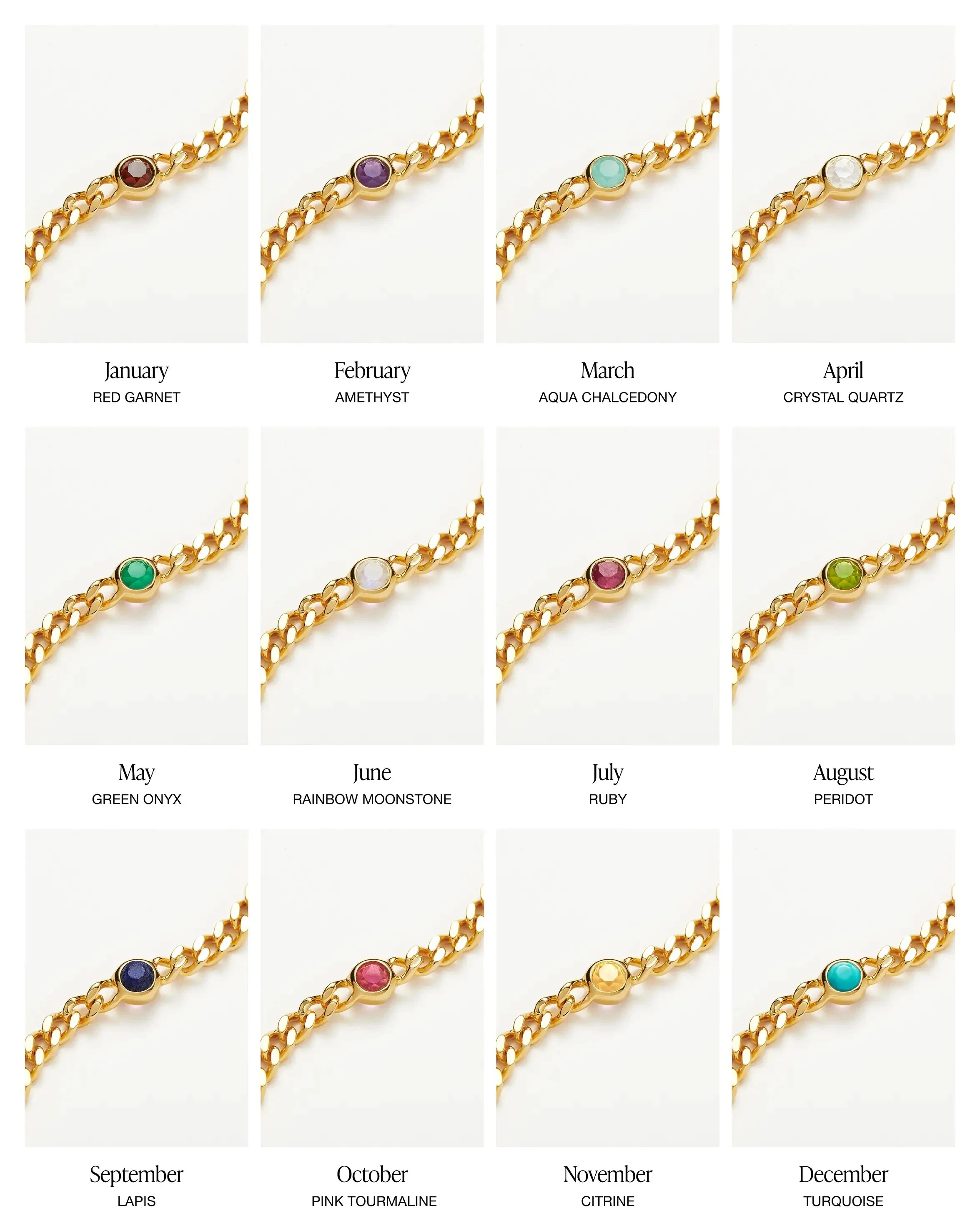 Birthstone Bracelet | 18k Gold Vermeil - Image 4