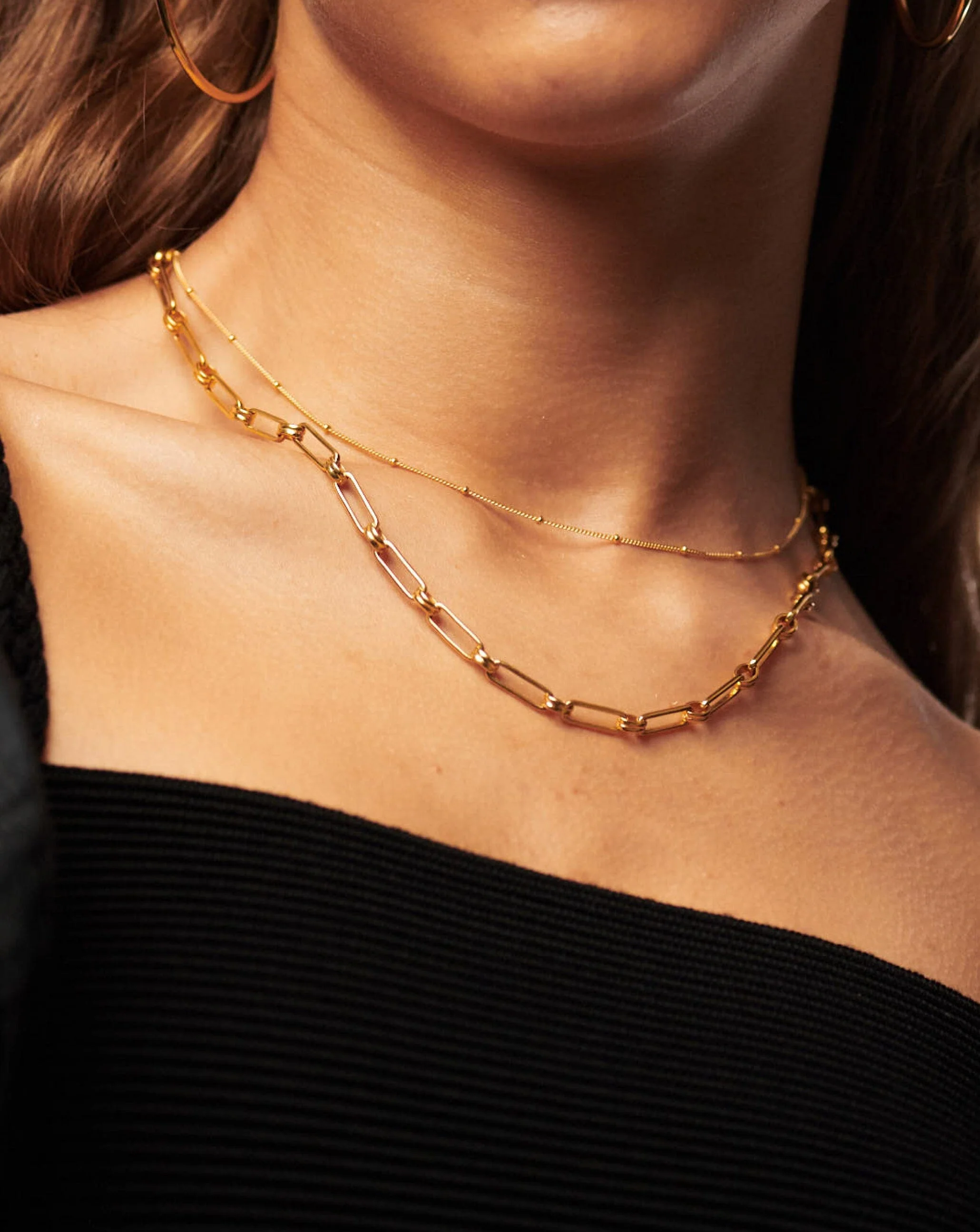 Bobble Chain Choker | 18k Gold Vermeil - Image 3