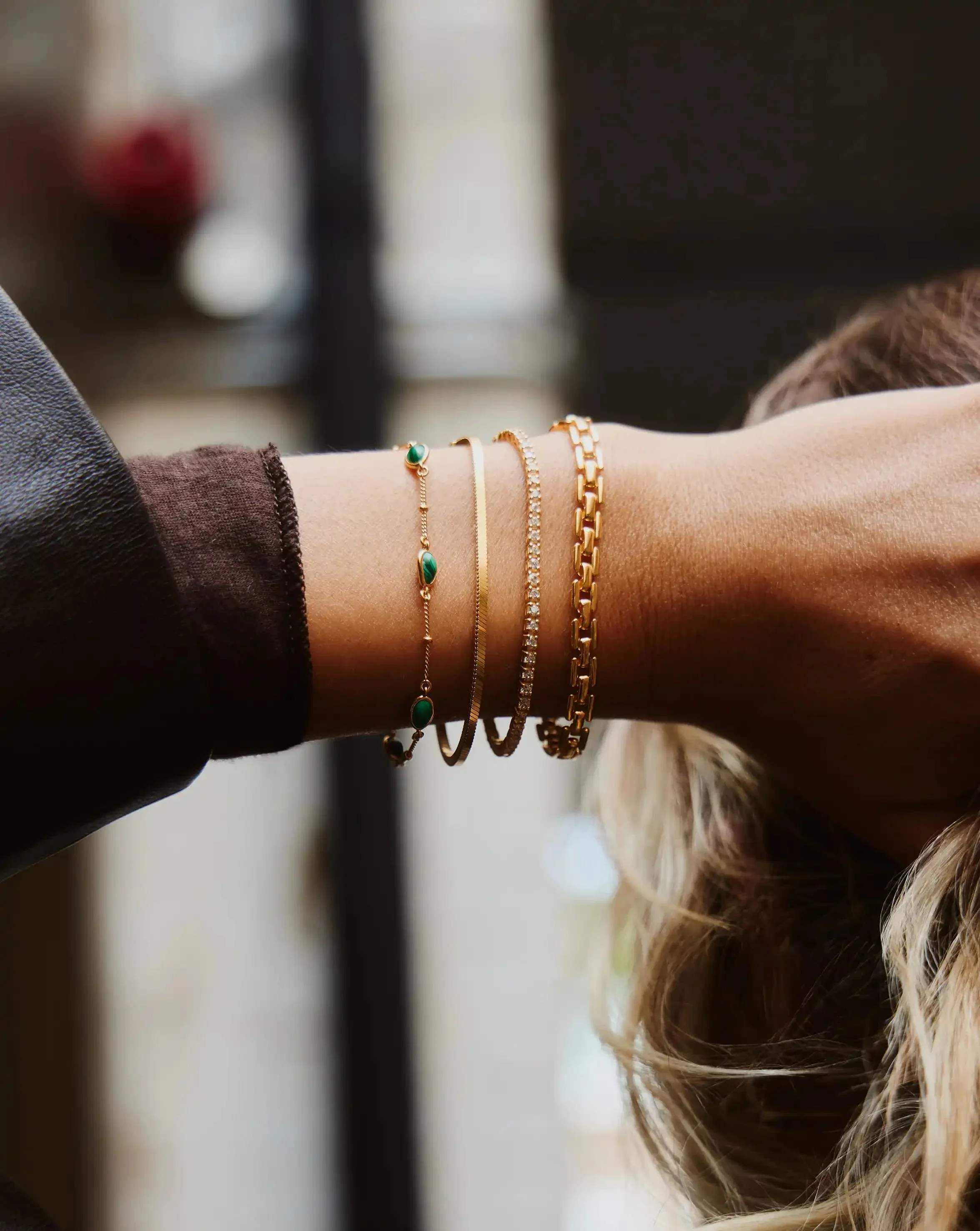 Classic Tennis Bracelet | 18k Gold Vermeil Cubic Zirconia - Image 2