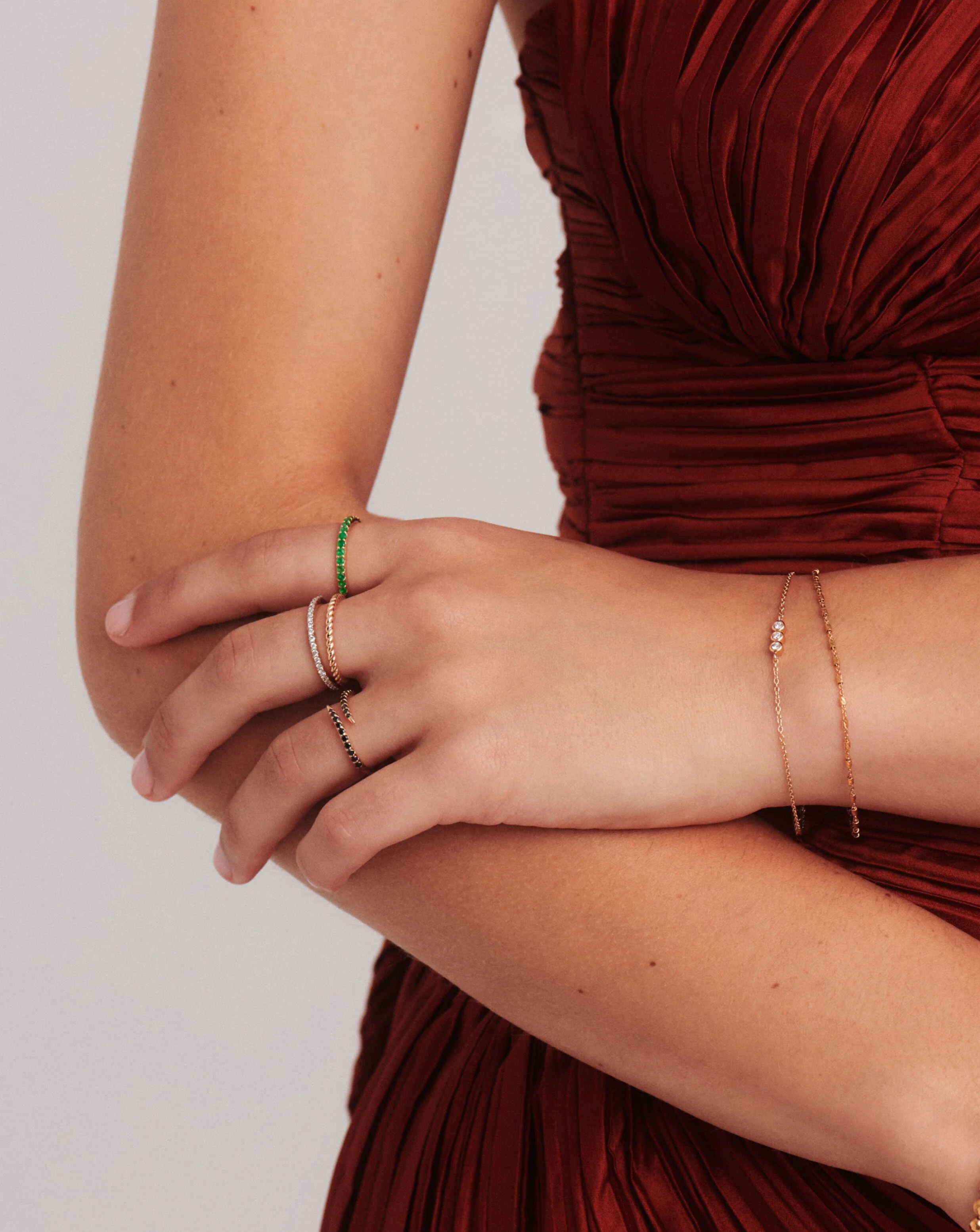 Solid Gold Rope Ring | 14k Solid Gold - Image 3