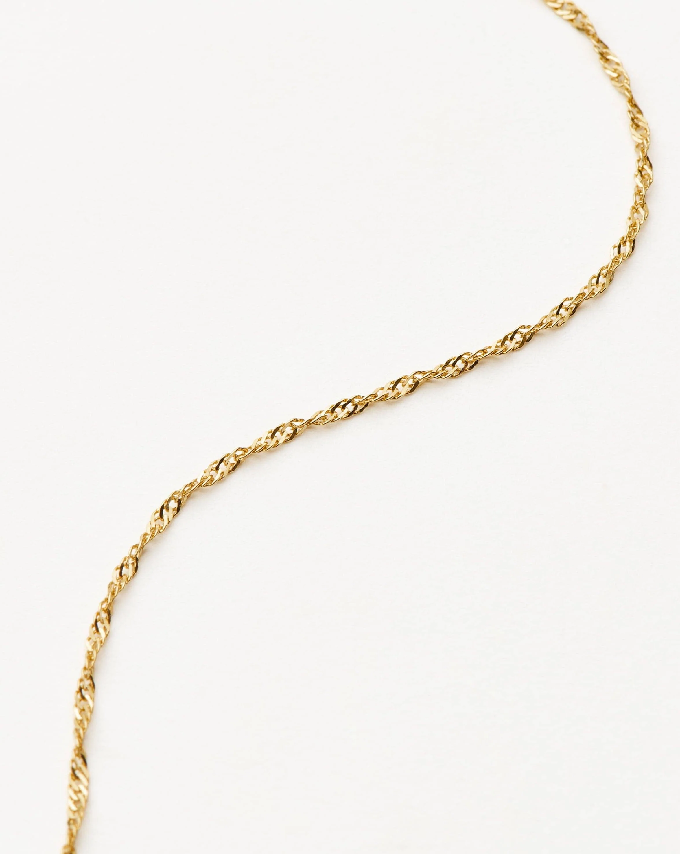 Solid Gold Twisted Chain Bracelet | 14k Solid Gold - Image 5