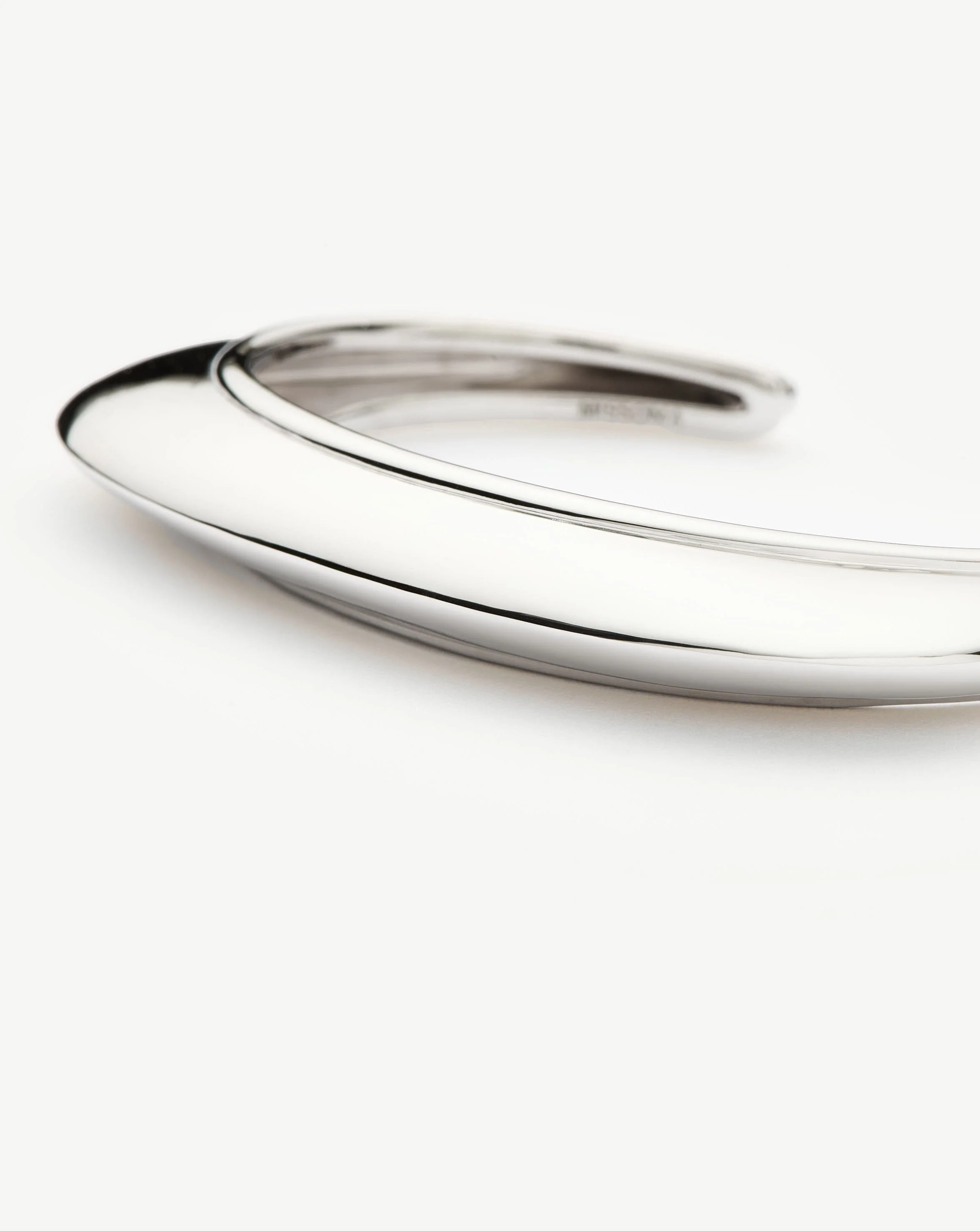Hera Dome Statement Cuff Bracelet | Silver Plated - Image 5
