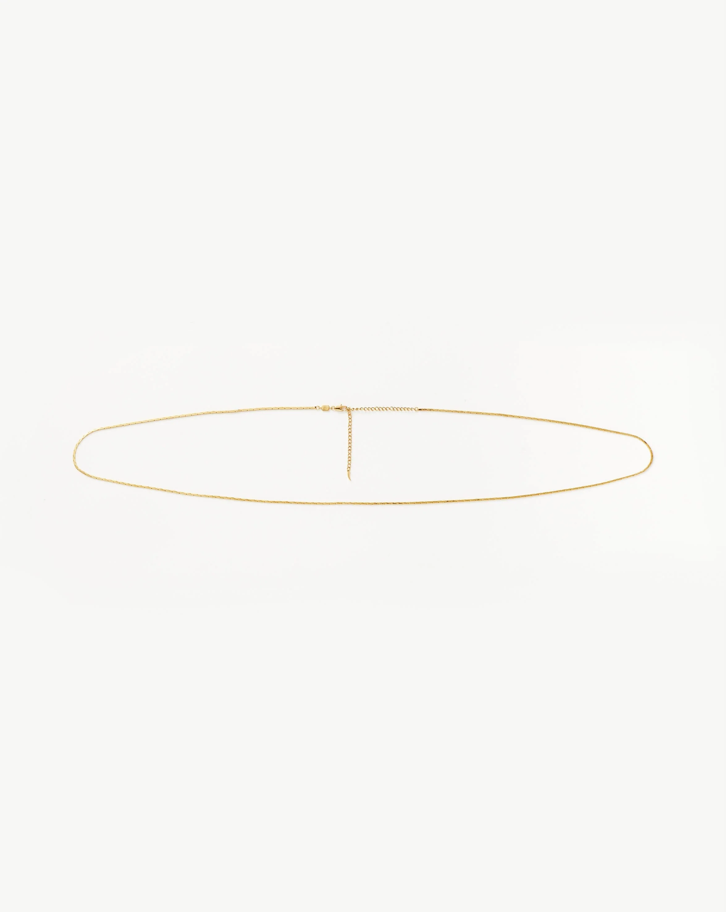 Lucy Williams Cobra Snake Belly Chain | 18k Gold Plated