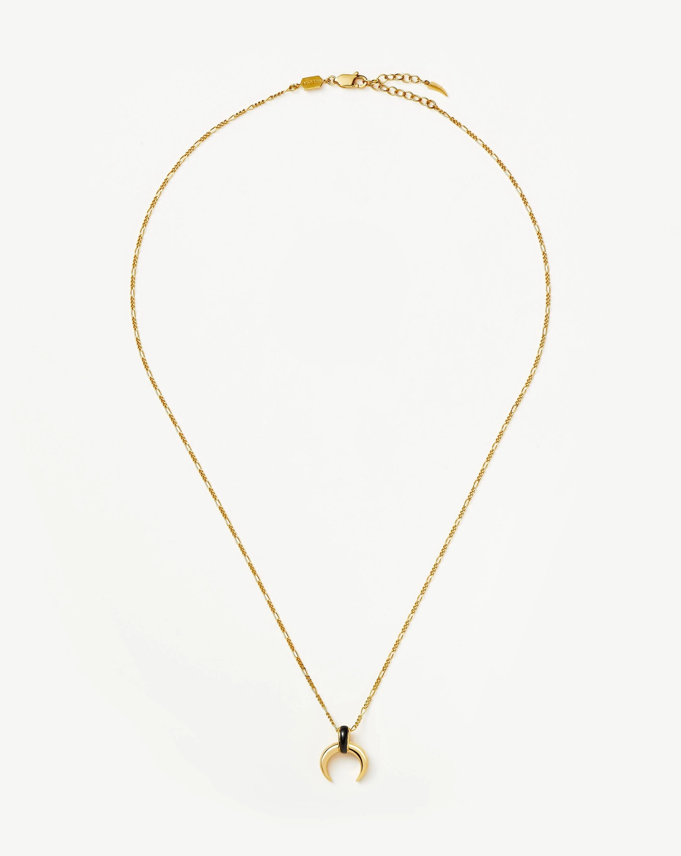 Lucy Williams Gemstone Horn Necklace - Image 5