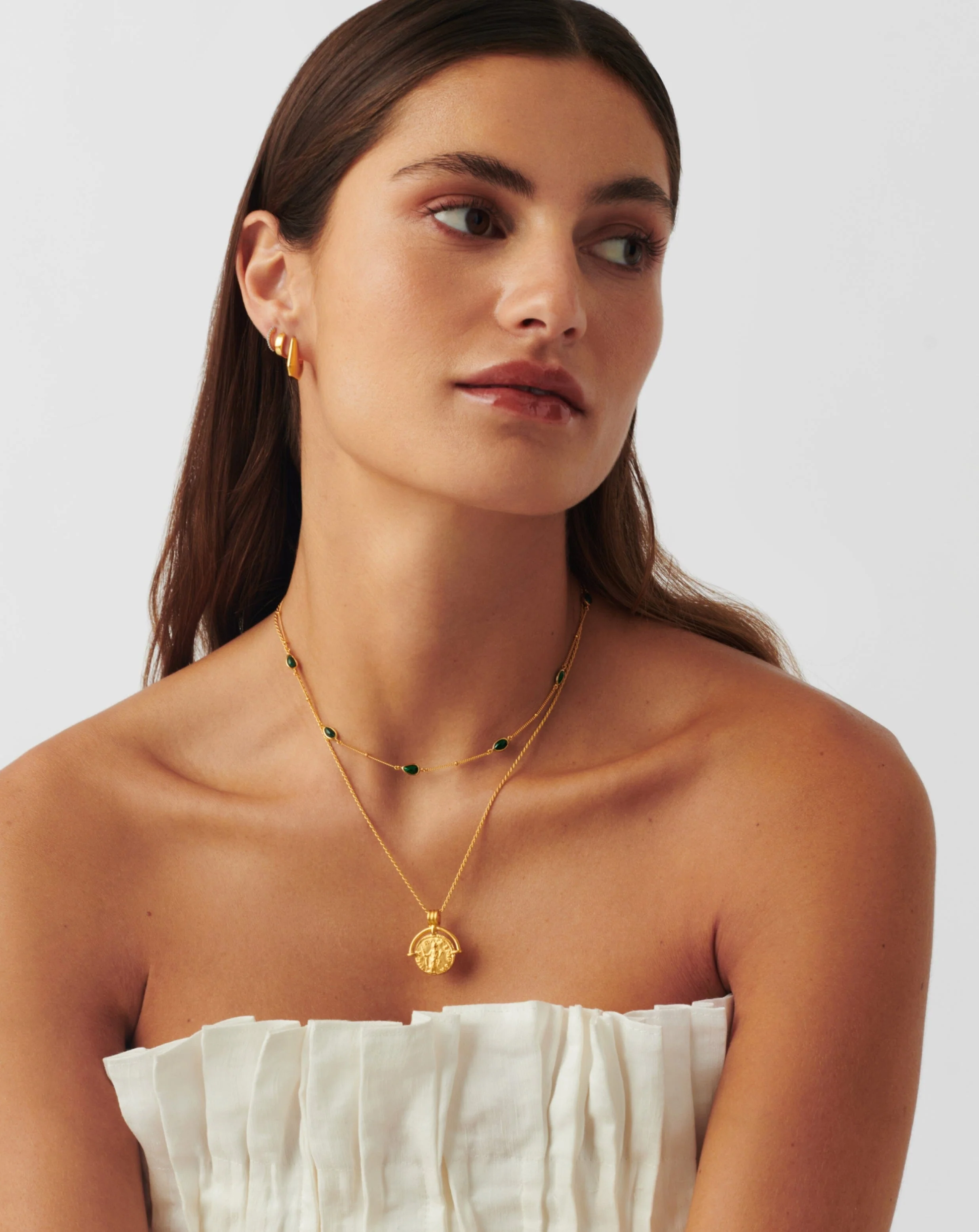 Magma Gemstone Charm Choker - Image 3