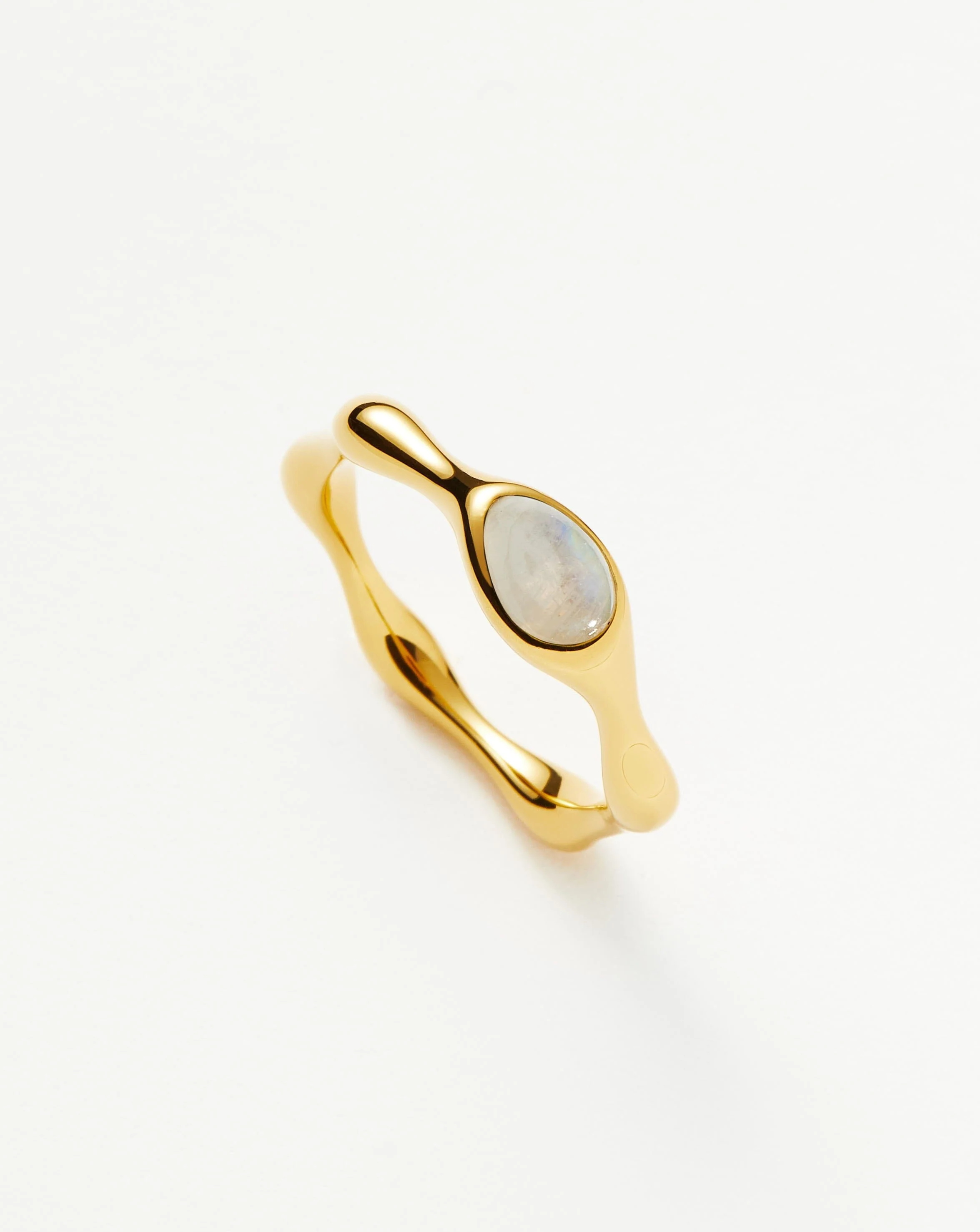 Magma Gemstone Stacking Ring | 18k Recycled Gold Vermeil on Recycled Sterling Silver