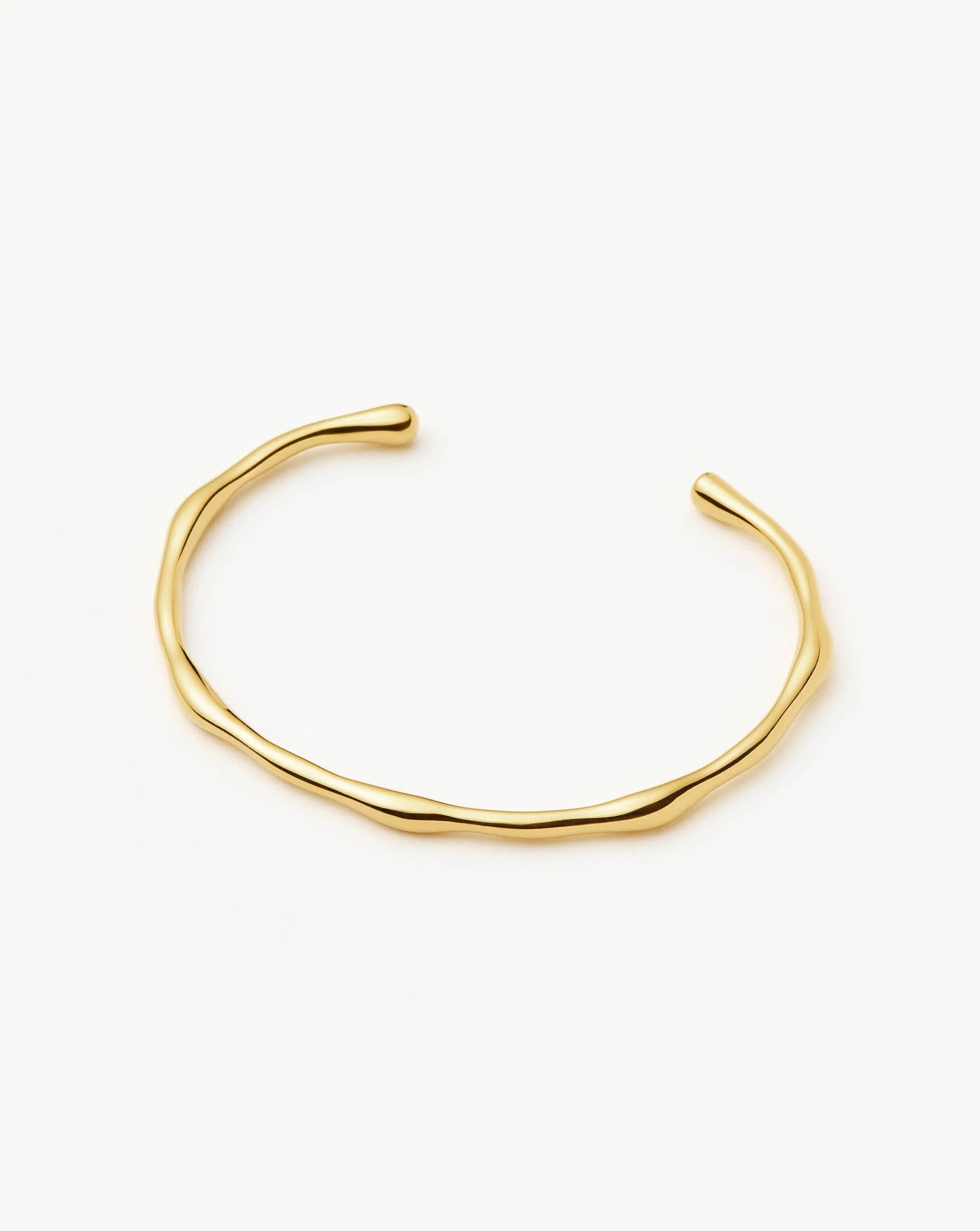 Molten Cuff Bracelet | 18k Gold Plated - Image 3