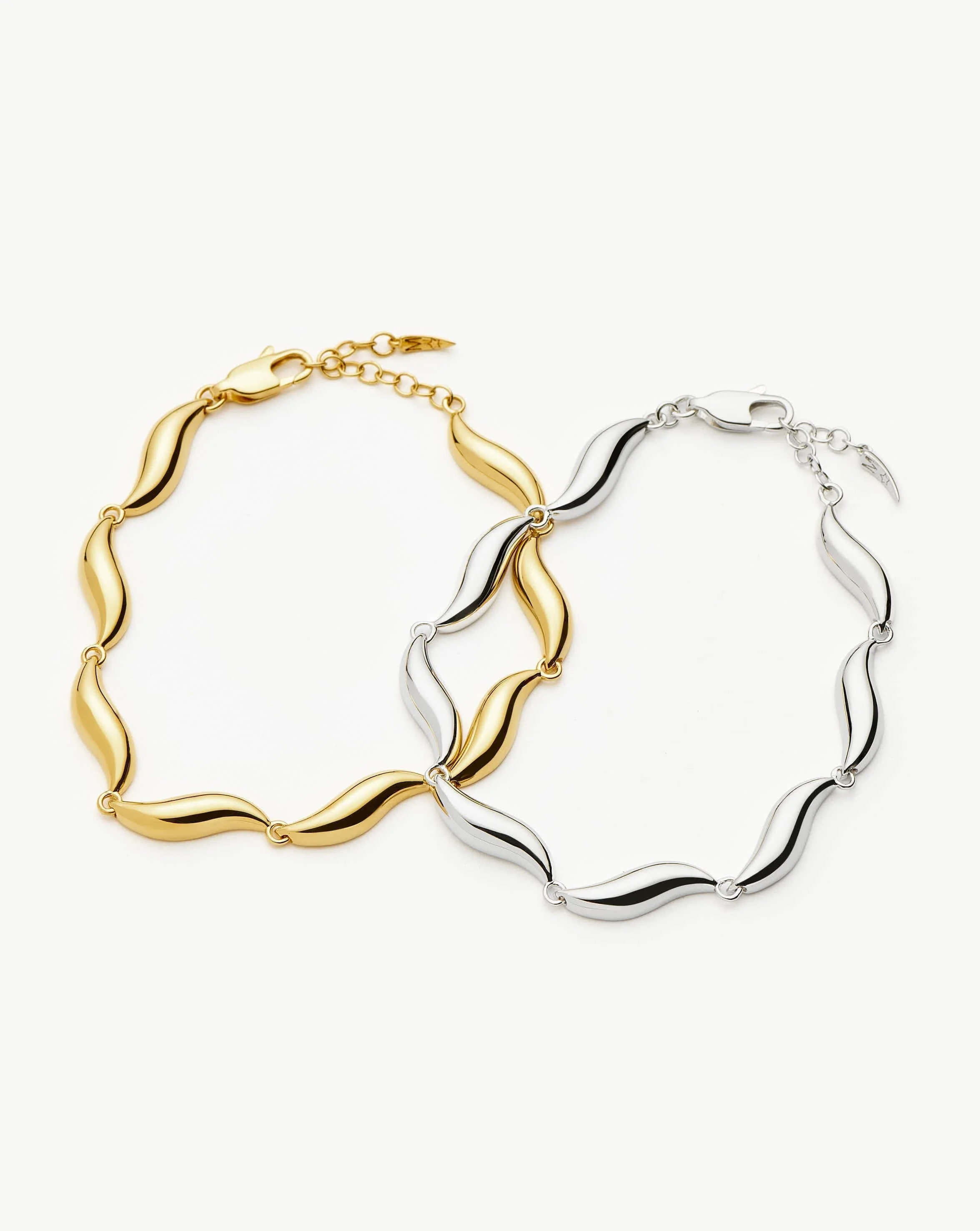 Savi Signature Link Chain Bracelet | 18k Gold Plated - Image 5