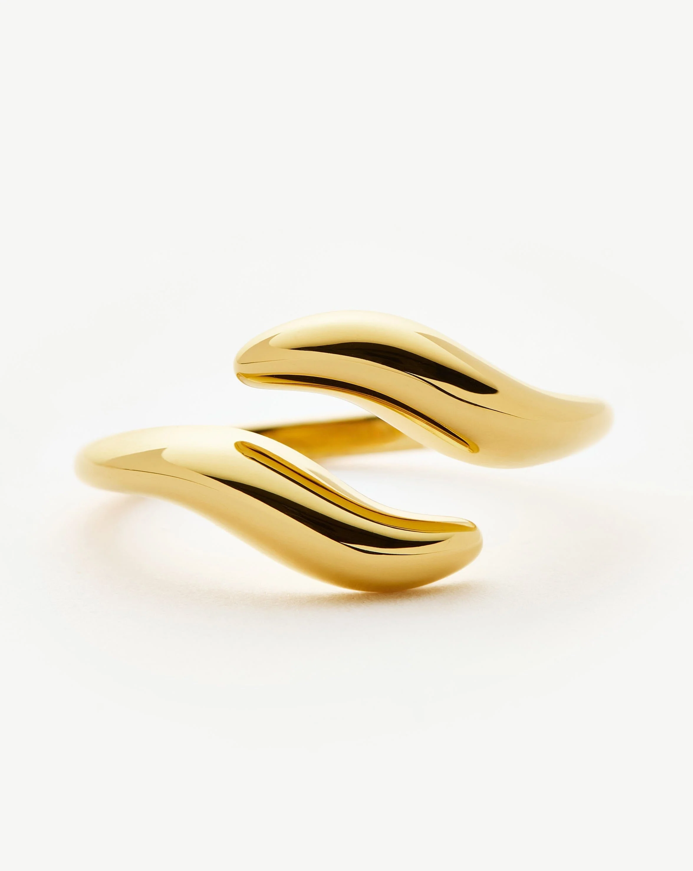 Savi Signature Open Ring | 18k Gold Vermeil - Image 5