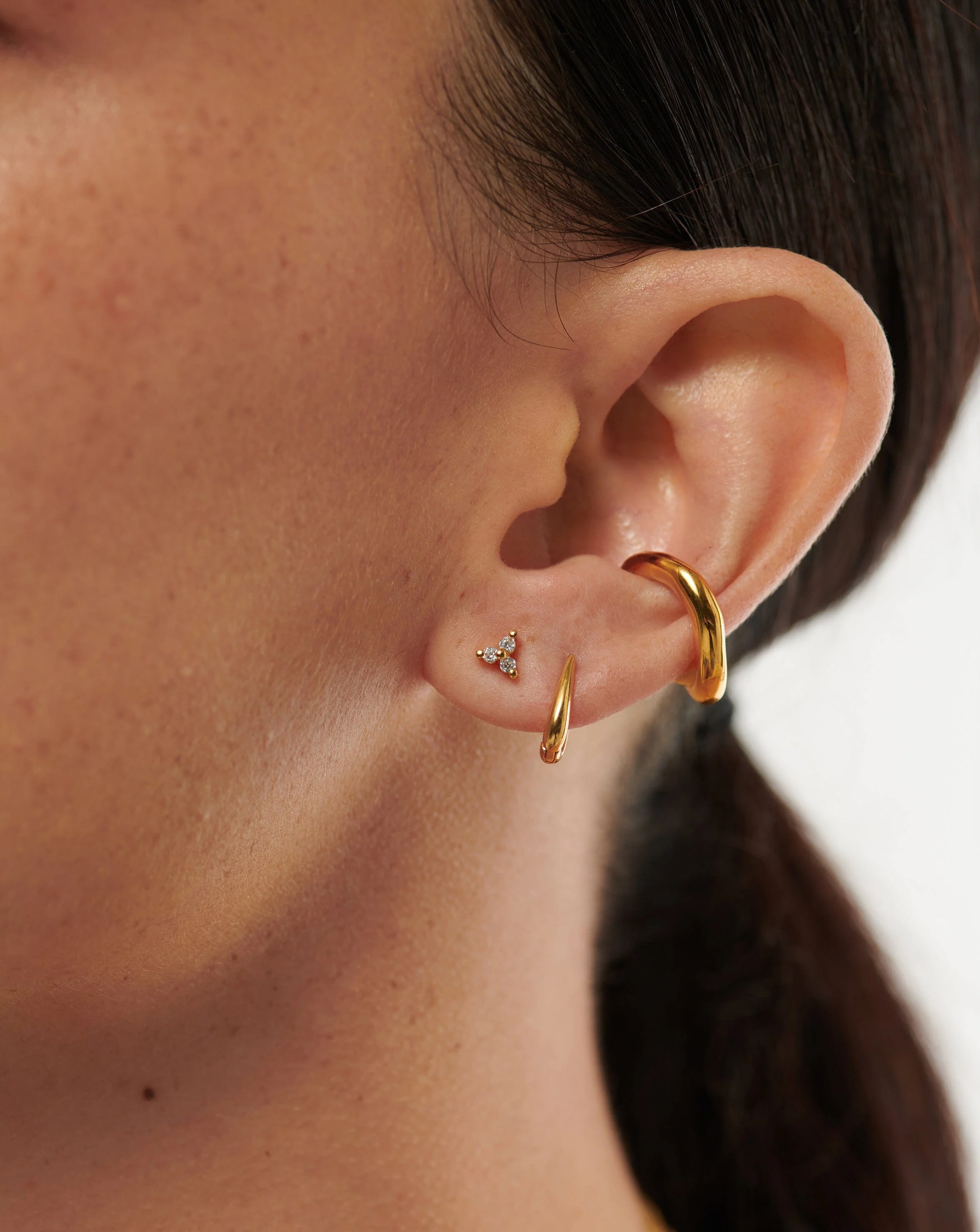 Trinal Stud Earrings - Image 2